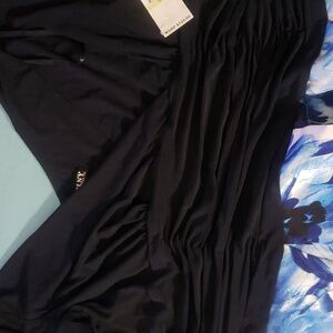 18w fancy dress royal blue mix with light blue